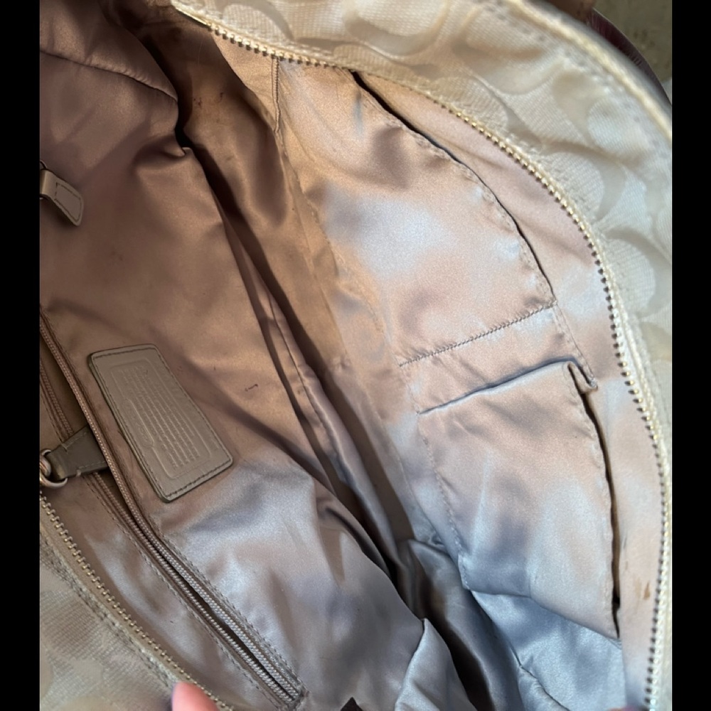 Grey Coach Purse - Picture 5 of 5